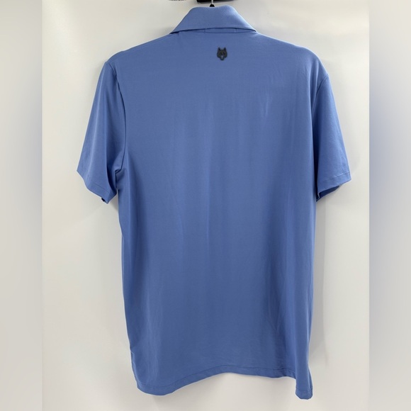 Greyson athletic sports preppy blue polo golf short sleeve tee T-shirt sz small - Picture 8 of 12